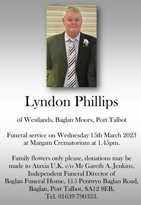 Obituary Lyn Phillips